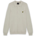 Lyle & Scott Cotton Merino Knitted Overhemd Beige
