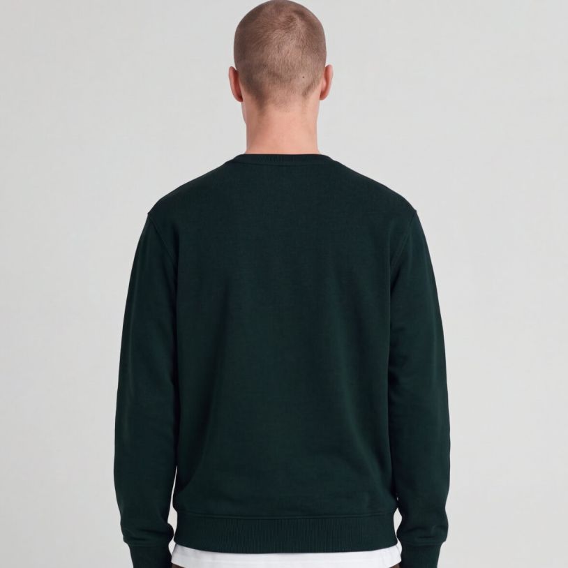 Lyle & Scott Crewneck Sweater Donker Groen