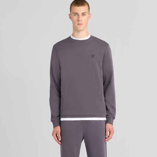 Lyle & Scott Superfine Sweater Antraciet