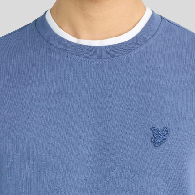 Lyle & Scott Superfine Sweater Blauw