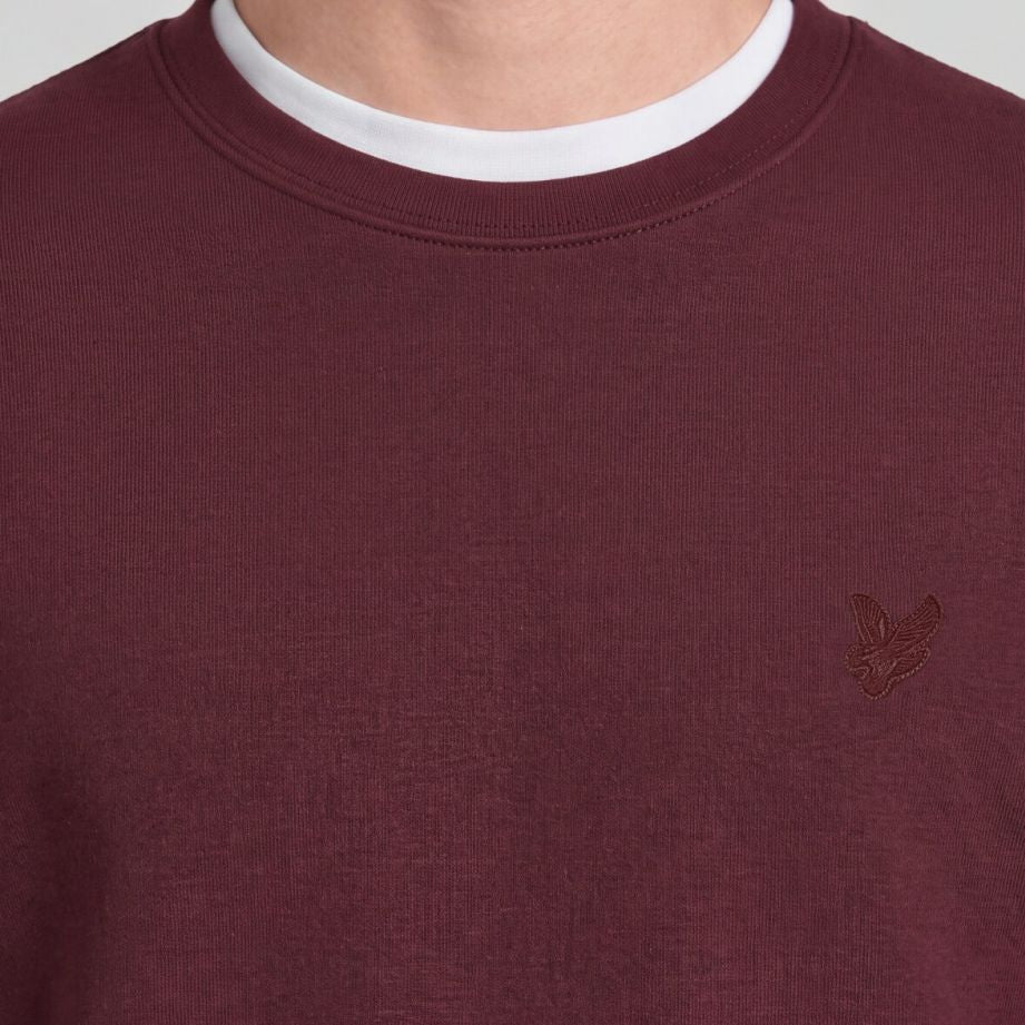 Lyle & Scott Superfine Sweater Bordeaux