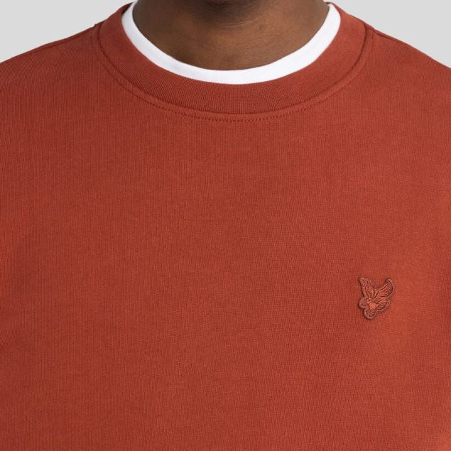 Lyle & Scott Superfine Sweater Rood