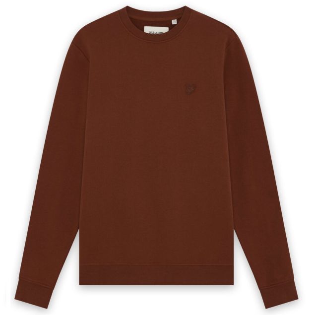 Lyle & Scott Superfine Sweater Rood
