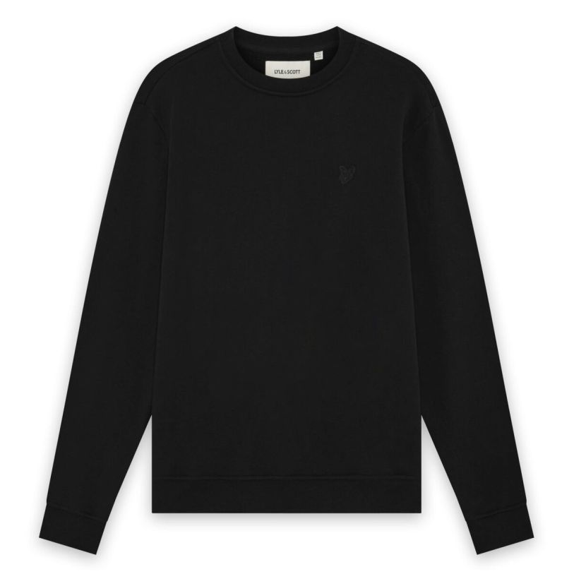 Lyle & Scott Superfine Sweater Zwart