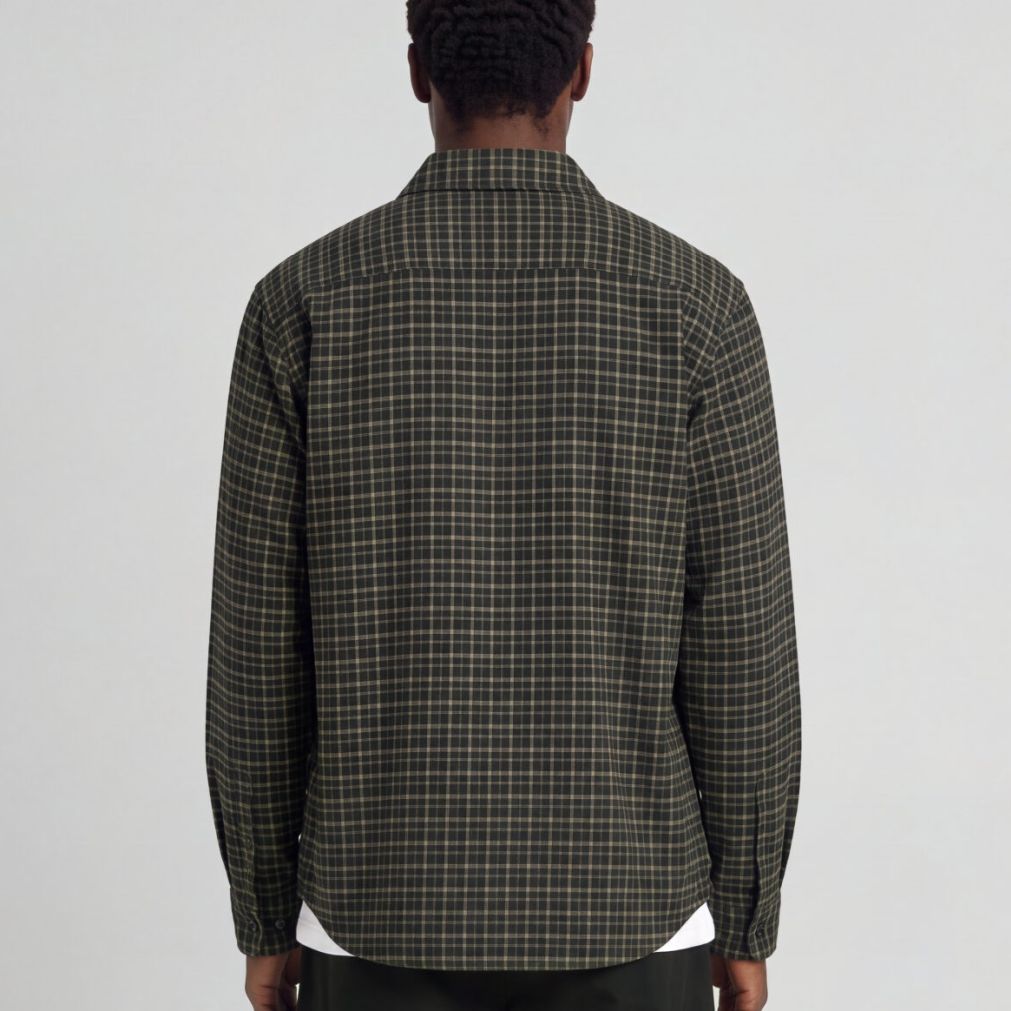 Lyle & Scott Tartan Flannel Overhemd Zwart