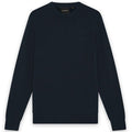 Lyle & Scott Tonal Superfine Sweater Navy