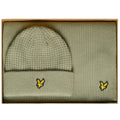 Lyle & Scott Waffle Winterset Donker Groen