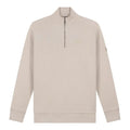 Malelions Turtle Half Zip Sweater Beige
