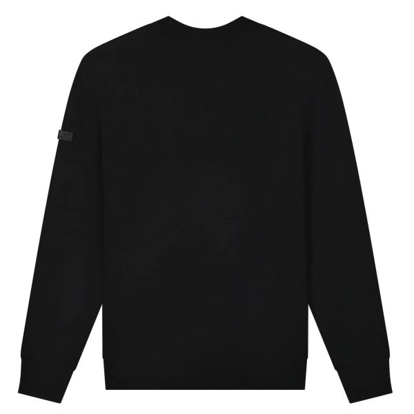 Malelions Knitted Sweater Zwart