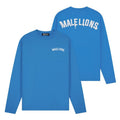 Malelions Society Club Longsleeve T-shirt Blauw