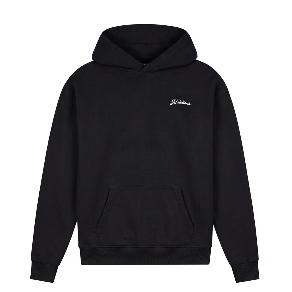 Malelions Victory Taste Hoodie Zwart