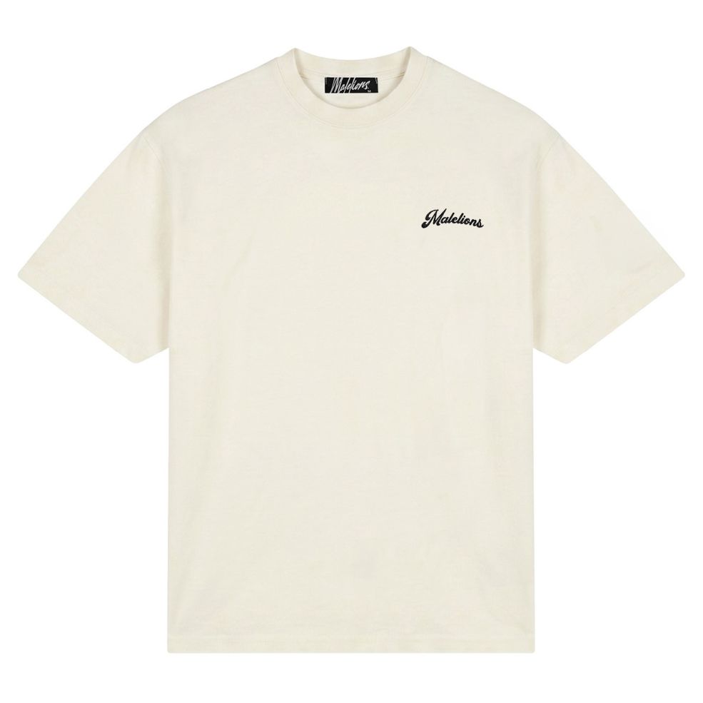 Malelions Victory Taste T-shirt Off White