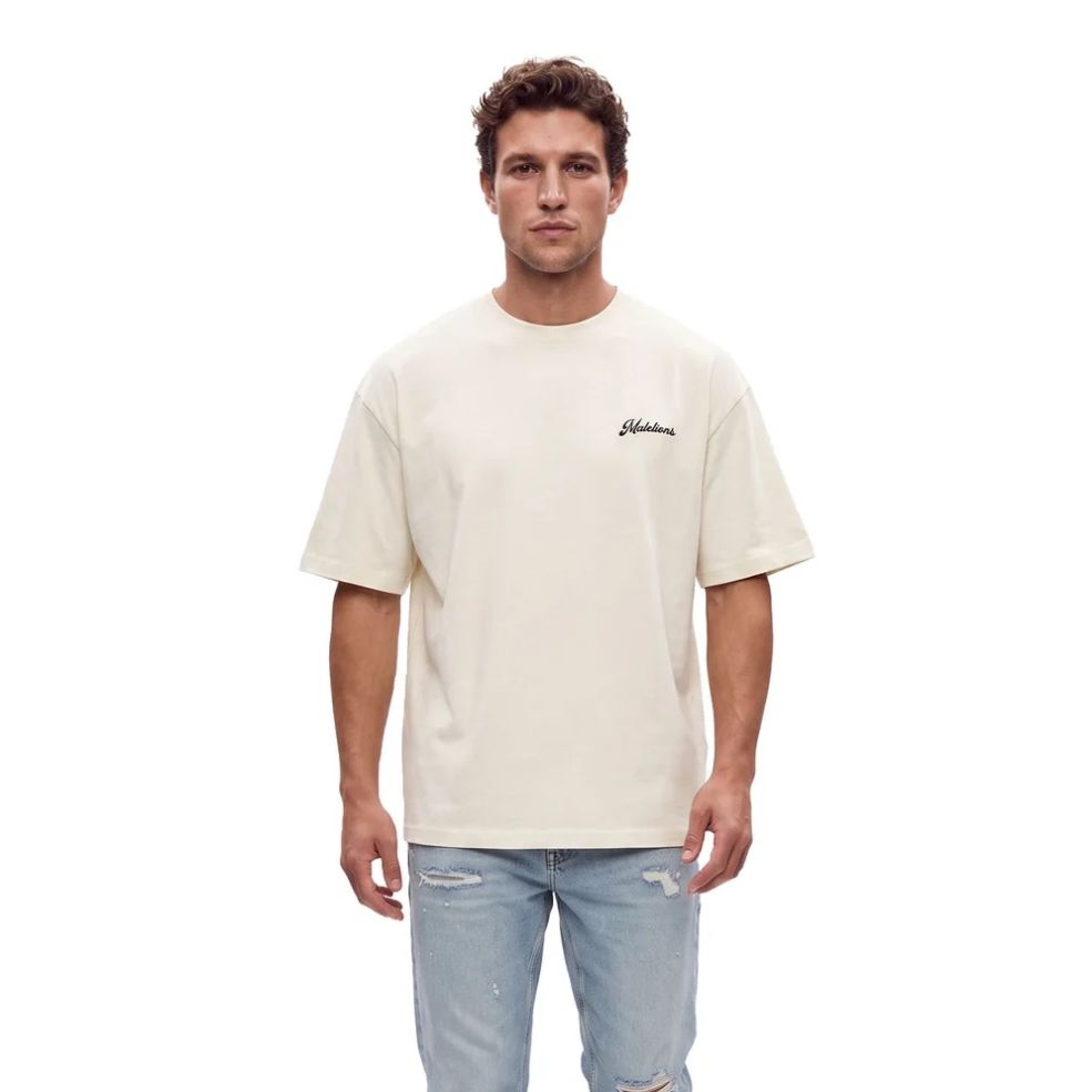 Malelions Victory Taste T-shirt Off White