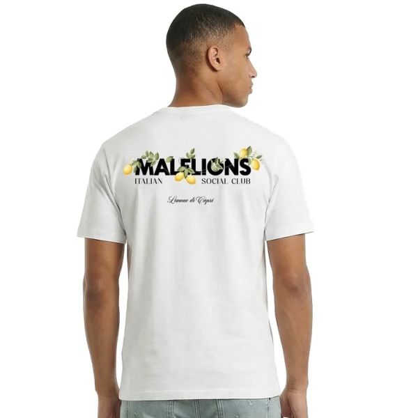 Malelions Limone Di Capri T-shirt Wit
