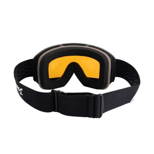 Malelions Ski Polar Pro+ Snow Goggles | Black/Orange