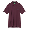 Ma.Strum Pique Polo Bordeaux