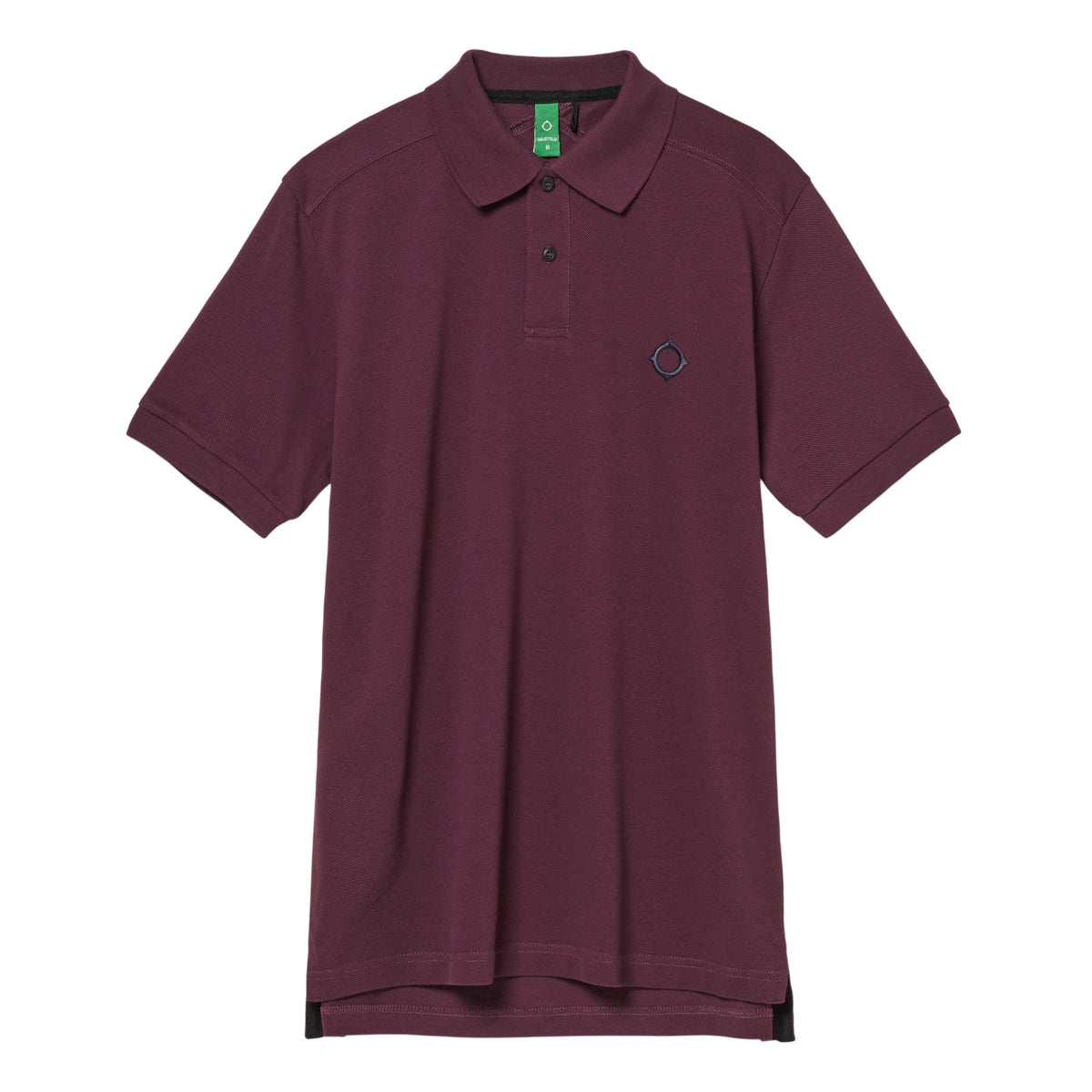 Ma.Strum Pique Polo Bordeaux