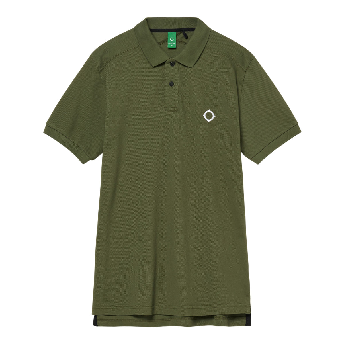 Ma.Strum Pique Polo Donker Groen