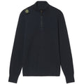 Ma.Strum Sarl Quarter Zip Sweater Navy