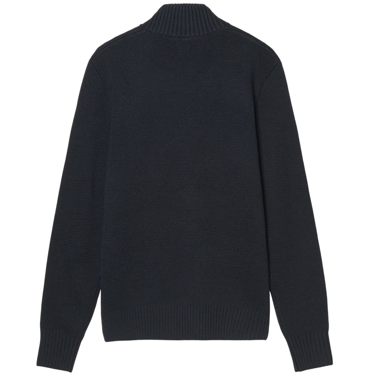 Ma.Strum Sarl Quarter Zip Sweater Navy
