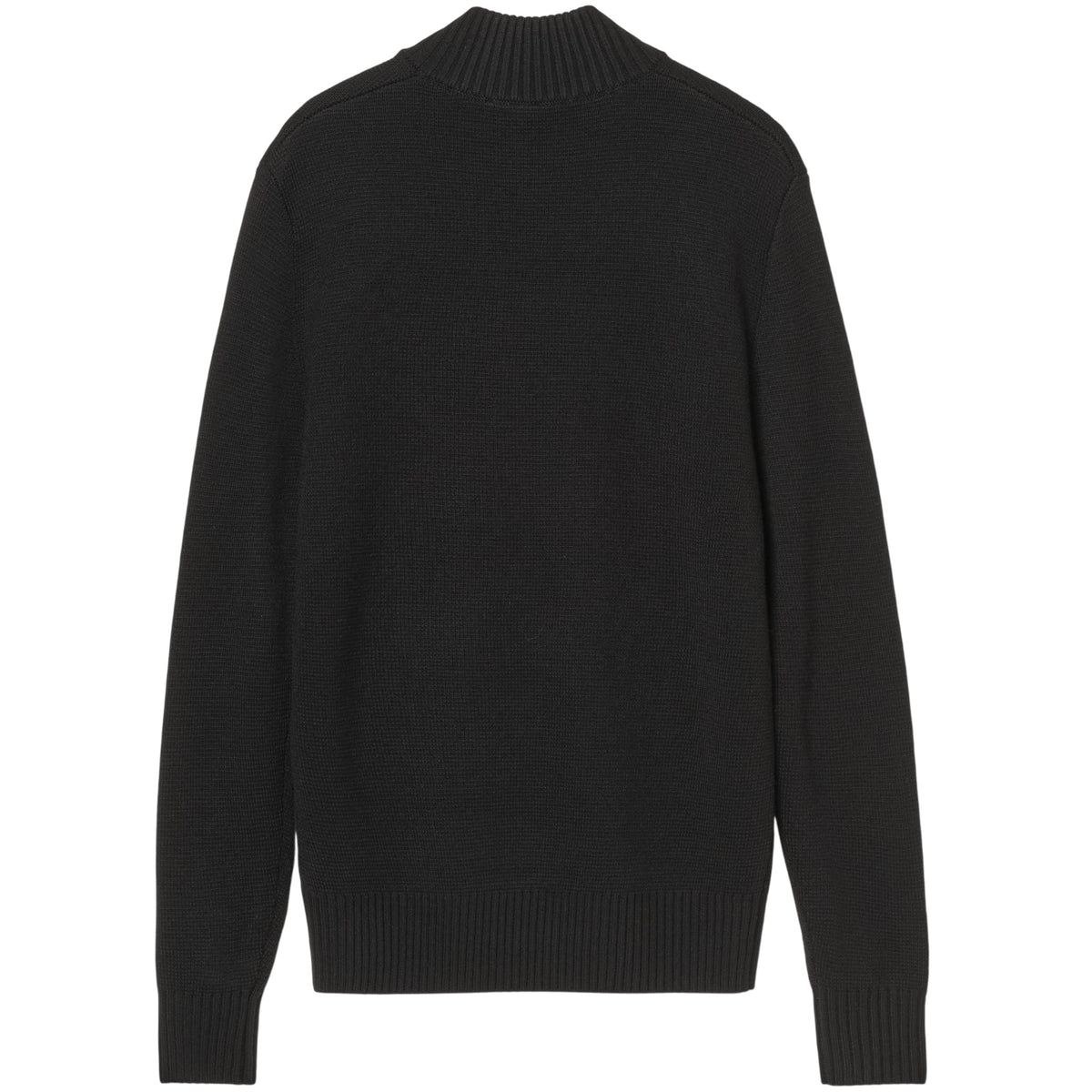 Ma.Strum Sarl Quarter Zip Sweater Zwart