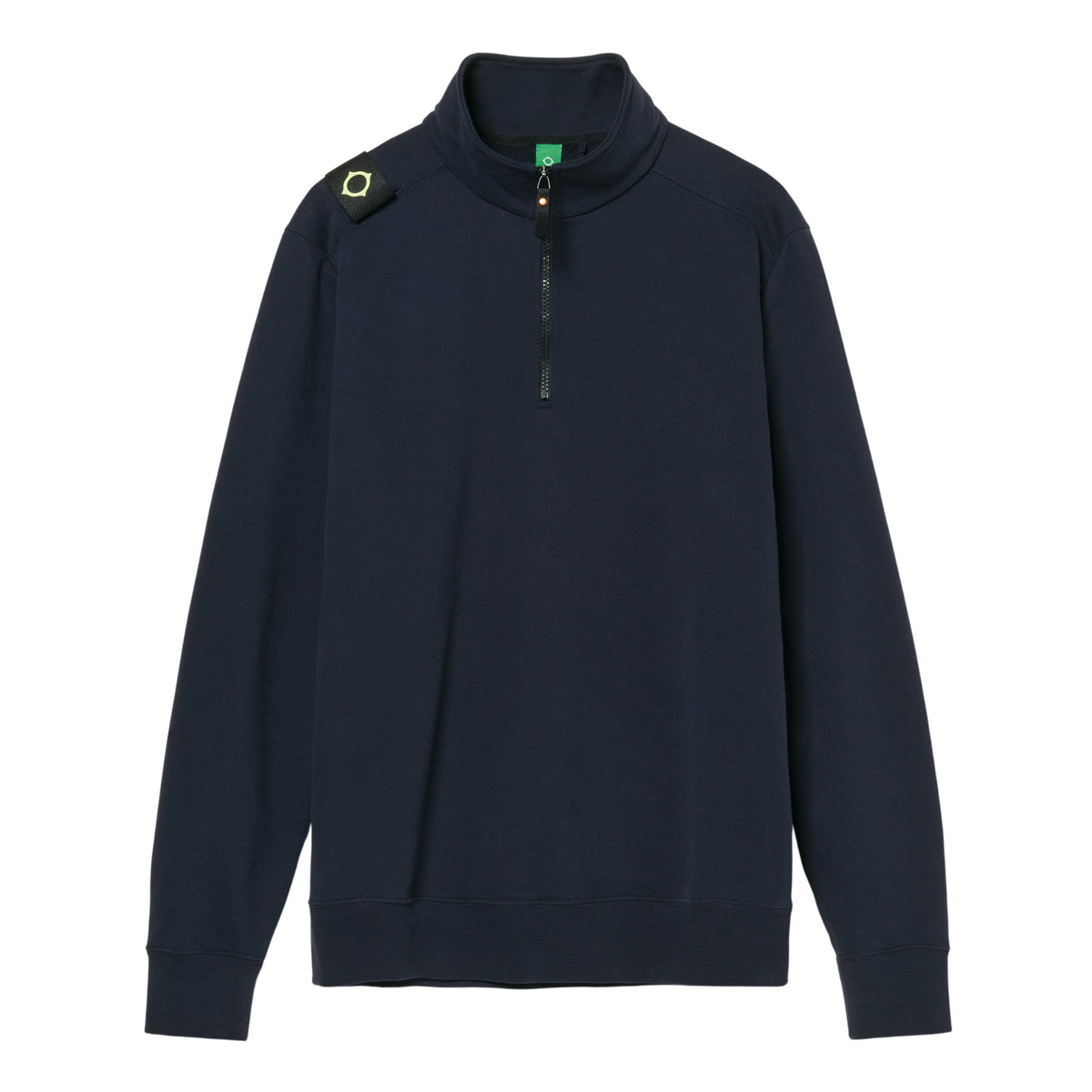 Ma.Strum Training Quarter Zip Sweater Navy