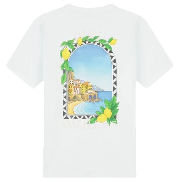 Malelions Amalfi Window T-shirt Wit