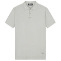 Malelions Bouclé Polo Grijs