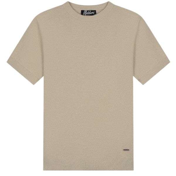 Malelions Bouclé T-shirt Beige