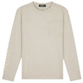 Malelions Department Longsleeve T-shirt Beige