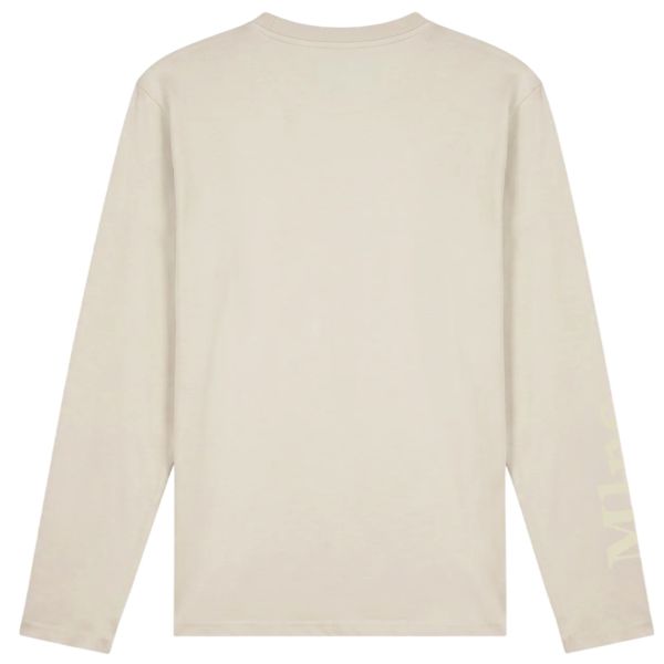 Malelions Department Longsleeve T-shirt Beige