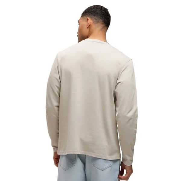 Malelions Department Longsleeve T-shirt Beige