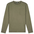 Malelions Department Longsleeve T-shirt Donker Groen