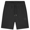 Malelions Diagonal Seersucker Korte Broek Zwart