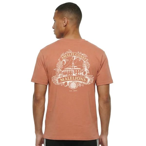 Malelions Dolce Vita T-shirt Oranje