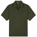 Malelions Emblem Seersucker Buttonless Polo Groen
