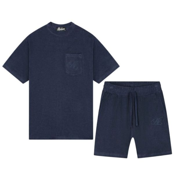 Malelions Emblem Towelling Zomerset Navy