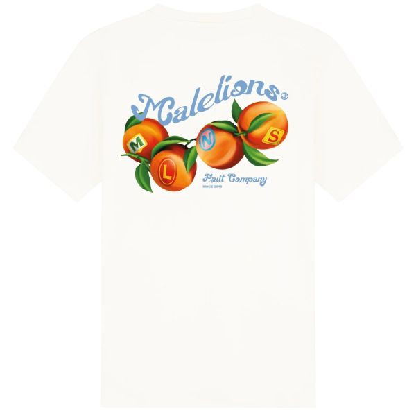 Malelions Fruit Company T-shirt Off White