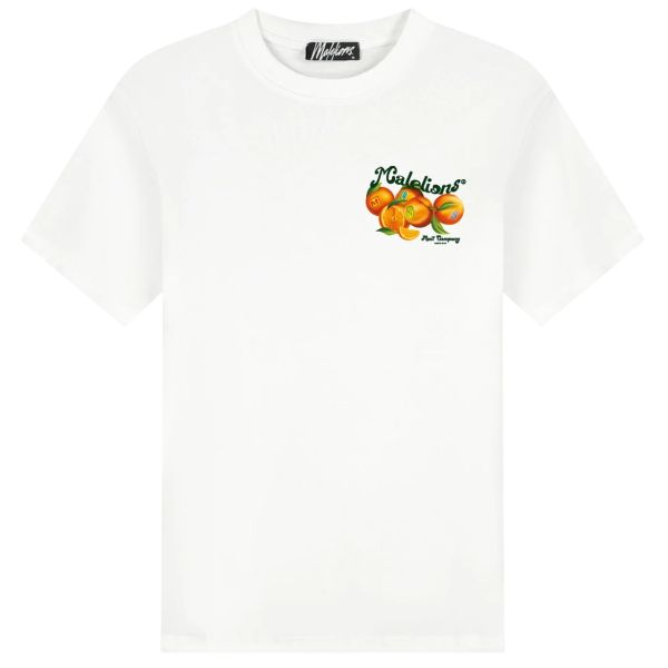 Malelions Fruit Company T-shirt Wit