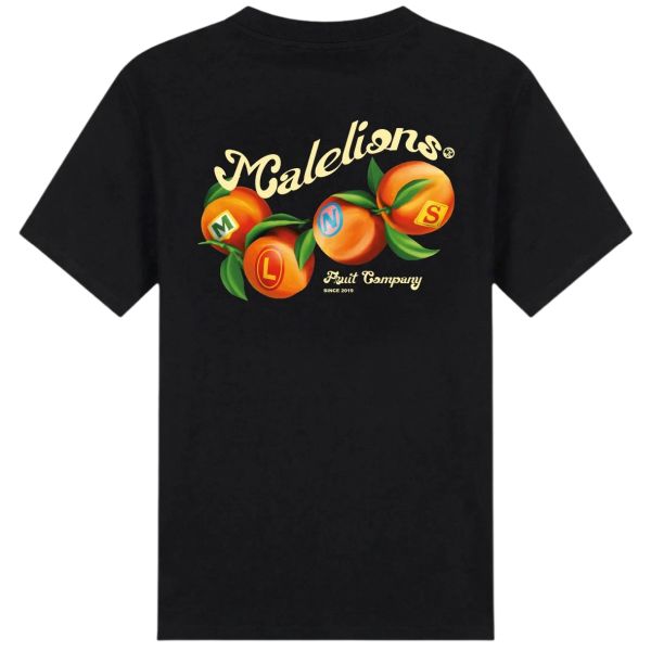 Malelions Fruit Company T-shirt Zwart