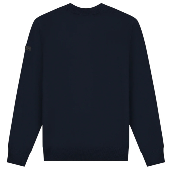 Malelions Knitted Sweater Navy