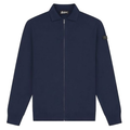 Malelions Knitted Zip Vest Navy