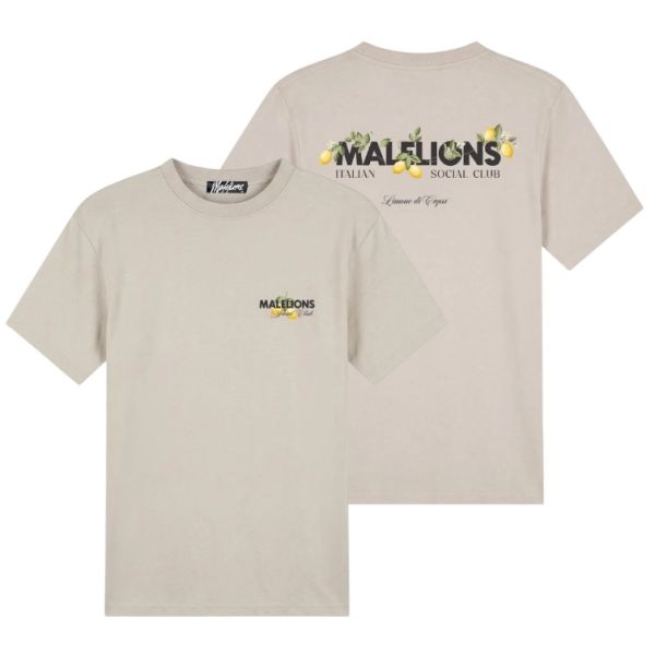 Malelions Limone Di Capri T-shirt Beige