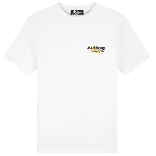 Malelions Limone Di Capri T-shirt Wit