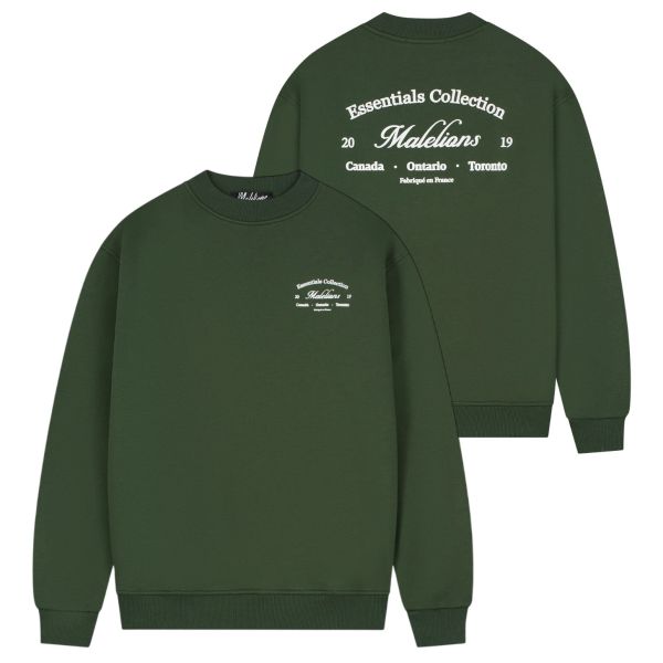Malelions Marina Sweater Donker groen