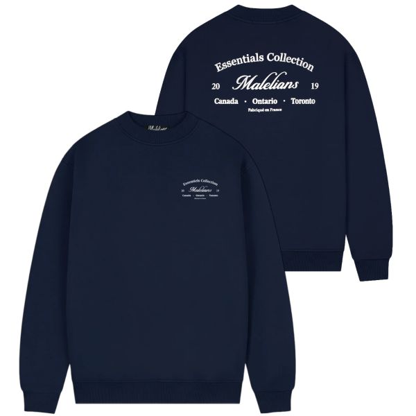 Malelions Marina Sweater Navy