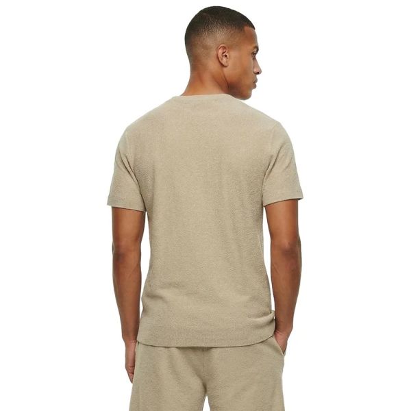 Malelions Bouclé T-shirt Beige