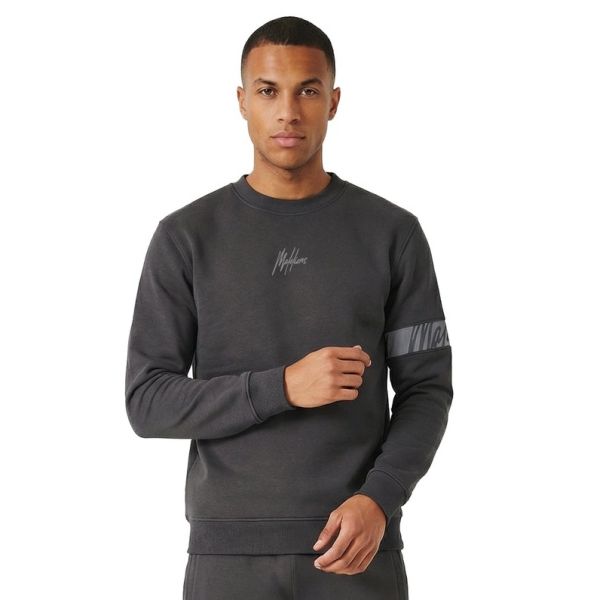 Malelions Men Captain Sweater Antra Grey