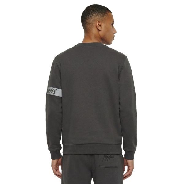Malelions Men Captain Sweater Antra Grey