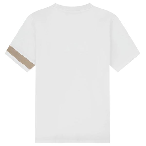 Malelions Captain T-shirt Wit